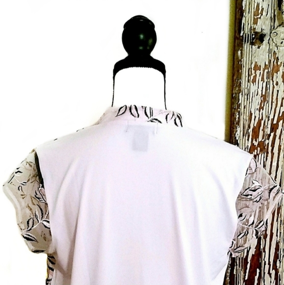 Liz Claiborne Floral Embroidered Top Pink Size M - Picture 5 of 11